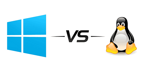 windows linux users vs users
